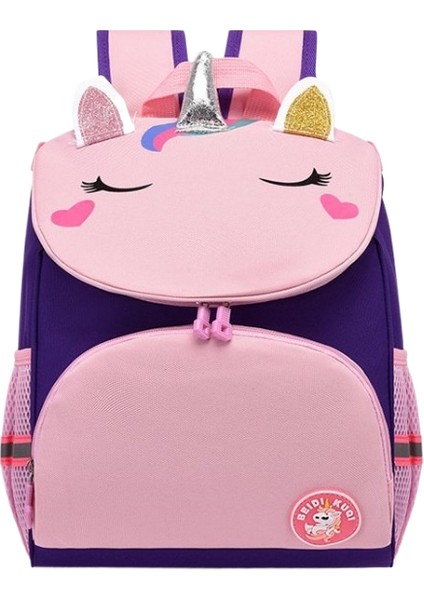 Anaokulu Okul Çantası Ilkokul 1. Sınıf Çocuk Karikatür Sevimli Omuz Çantası (Yurt Dışından)