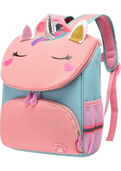 Anaokulu Okul Çantası Ilkokul 1. Sınıf Çocuk Karikatür Sevimli Omuz Çantası (Yurt Dışından)