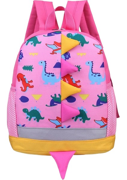 Karikatür Çocuk Okul Çantası Anaokulu Omuz Çantası Bebek Karikatür Ebeveyn-Çocuk Seyahat Çantası (Yurt Dışından)