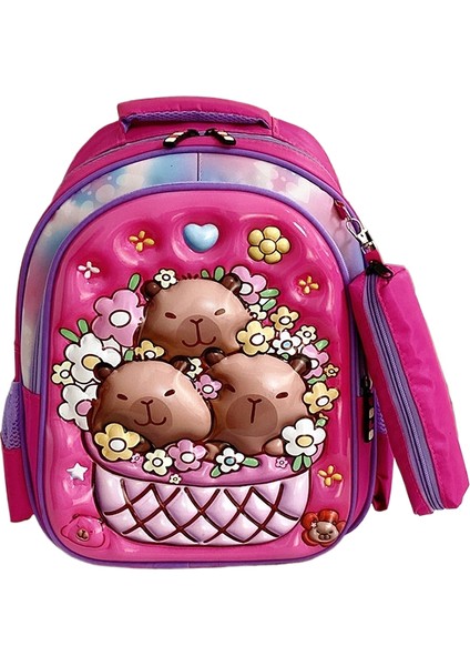 Anaokulu Okul Çantası Karikatür Moda Çocuk Omuz Çantası (Yurt Dışından)