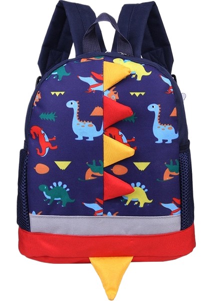 Karikatür Çocuk Okul Çantası Anaokulu Omuz Çantası Bebek Karikatür Ebeveyn-Çocuk Seyahat Çantası (Yurt Dışından)