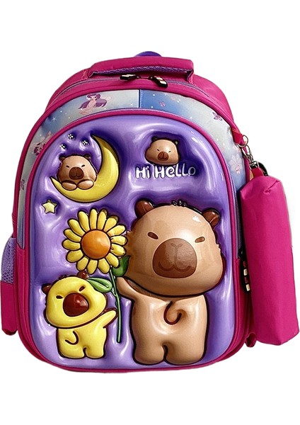Anaokulu Okul Çantası Karikatür Moda Çocuk Omuz Çantası (Yurt Dışından)