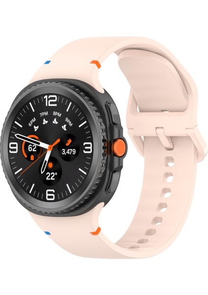 Zhstore-Samsung Galaxy Watch8 22MM Için Silikon Bileklik (Yurt Dışından)