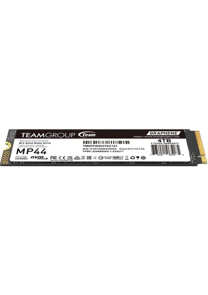 MP44 4tb 7400/6900MB/S GEN4X4 Nvme M.2 SSD (TM8FPW004T0C101) fiyatları