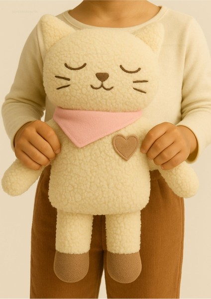 Sevimli Tavşan Kedi Rimba Bebek Uyku Arkadaşı Peluş Oyuncak Teddy