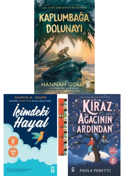 6.7.8. Sınıf- Kaplumbağa Dolunayı, Içimdeki Hayal, Kiraz Ağacının Ardından (3 Kitap)