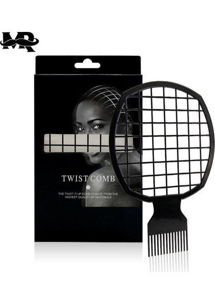 Taşınabilir Tarak Tenis Topu Içi Içi Boş Afrika Kıvırcık Tarak Kuaför Erkek Stil Tarak (Yurt Dışından)