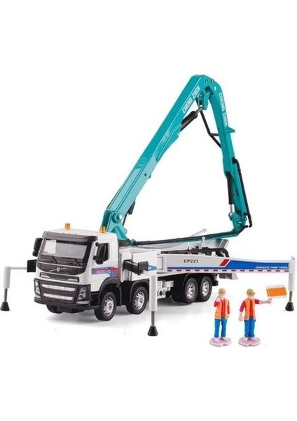 1/50 Simülasyon Mekanik Beton Pompası Kamyon Diecast Alaşımlı Çimento Taşıyıcı Ağır Mühendislik Araç Çocuk Oyuncak Modeli Favori | Diecasts Oyuncak Araçlar (Yurt Dışından)