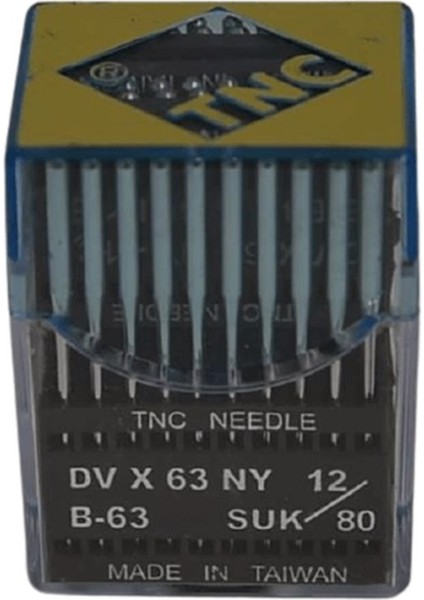 Reçme Dikiş İğnesi / DVX63 Suk 12/80 100 Adet