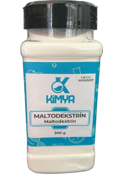Maltodekstrin 300 gr - Food Grade Maltodextrin - Pratik Ambalaj