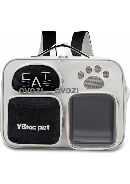 Pet Kediler ve Küçük Köpekler Için Dış Mekan Nefes Alabilir Omuz Çantası (Yurt Dışından)