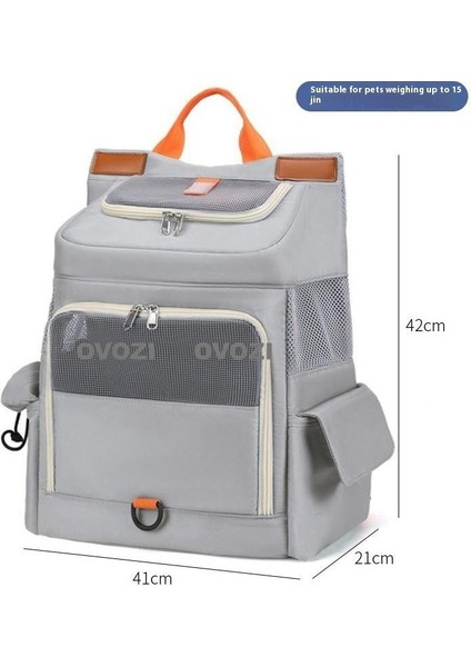 Pet Kediler ve Küçük Köpekler Için Dış Mekan Nefes Alabilir Omuz Çantası (Yurt Dışından)