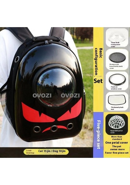 Pet Kediler ve Küçük Köpekler Için Dış Mekan Nefes Alabilir Omuz Çantası (Yurt Dışından)