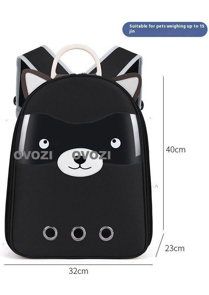 Pet Kediler ve Küçük Köpekler Için Dış Mekan Nefes Alabilir Omuz Çantası (Yurt Dışından)
