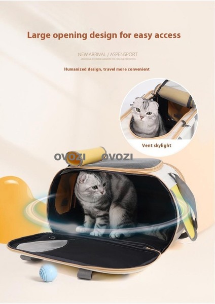 Pet Outing Nefes Alabilir Omuz Çantası Crossbody Tote Çanta Kediler ve Küçük Köpekler Için (Yurt Dışından) modelleri