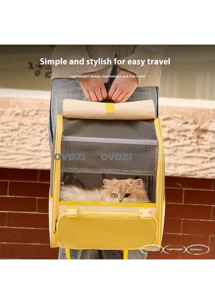 Pet Kediler ve Küçük Köpekler Için Dış Mekan Nefes Alabilir Omuz Çantası (Yurt Dışından) fiyatları