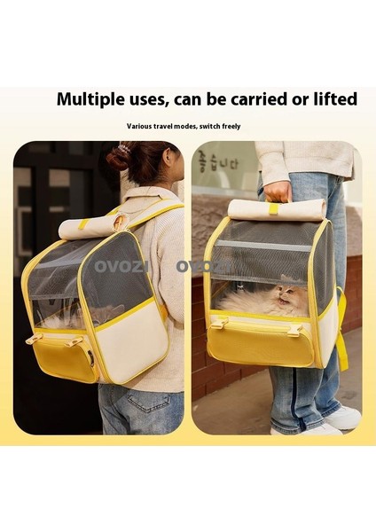 Pet Kediler ve Küçük Köpekler Için Dış Mekan Nefes Alabilir Omuz Çantası (Yurt Dışından) modelleri