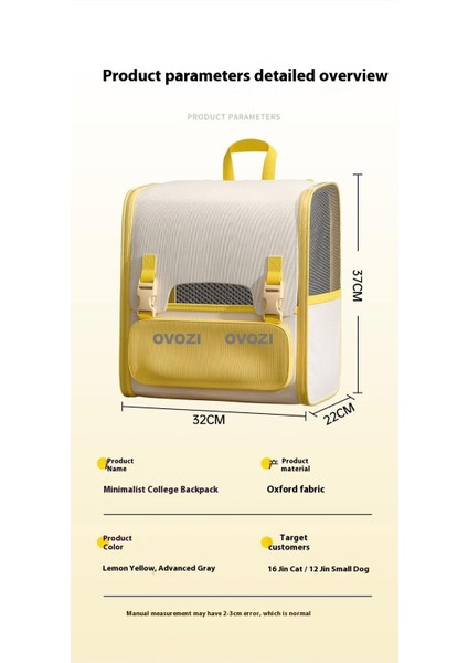 Pet Kediler ve Küçük Köpekler Için Dış Mekan Nefes Alabilir Omuz Çantası (Yurt Dışından) fırsatları