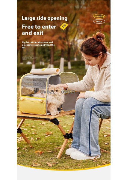 Pet Kediler ve Küçük Köpekler Için Dış Mekan Nefes Alabilir Omuz Çantası (Yurt Dışından) indirimleri