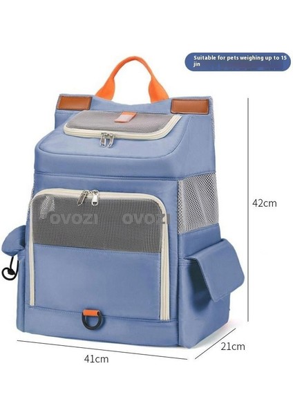 Pet Kediler ve Küçük Köpekler Için Dış Mekan Nefes Alabilir Omuz Çantası (Yurt Dışından)