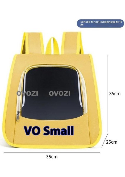 Pet Kediler ve Küçük Köpekler Için Dış Mekan Nefes Alabilir Omuz Çantası (Yurt Dışından)