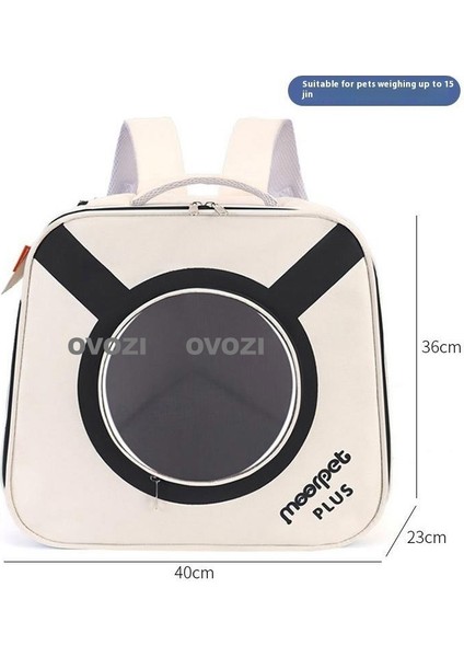 Pet Kediler ve Küçük Köpekler Için Dış Mekan Nefes Alabilir Omuz Çantası (Yurt Dışından)