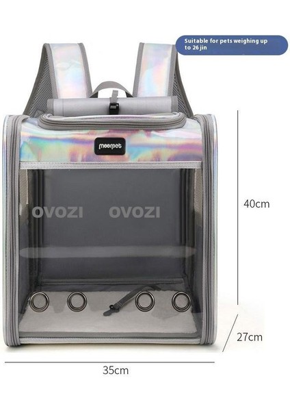 Pet Kediler ve Küçük Köpekler Için Dış Mekan Nefes Alabilir Omuz Çantası (Yurt Dışından)