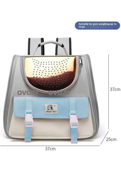 Pet Kediler ve Küçük Köpekler Için Dış Mekan Nefes Alabilir Omuz Çantası (Yurt Dışından)