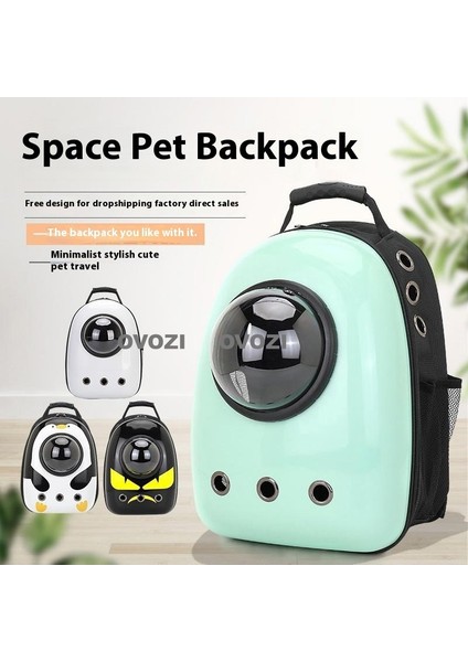 Pet Nefes Alabilen Omuz Çantası Hareket Halindeki Kediler ve Küçük Köpekler Için (Yurt Dışından)