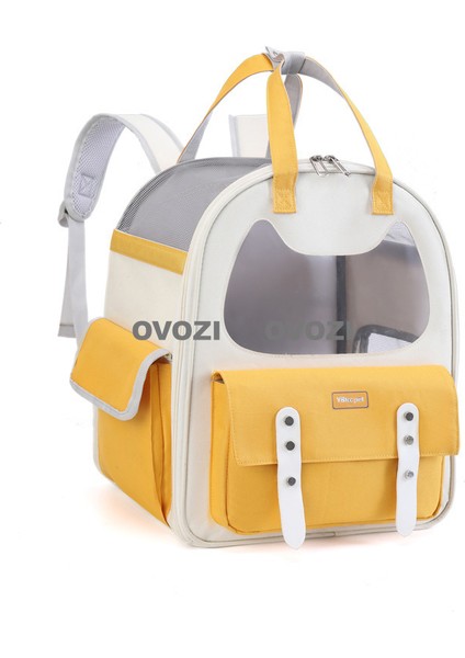 Pet Kediler ve Küçük Köpekler Için Dış Mekan Nefes Alabilir Omuz Çantası (Yurt Dışından)