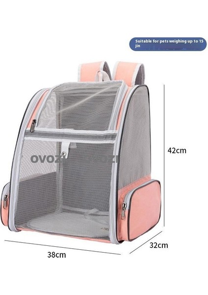 Pet Kediler ve Küçük Köpekler Için Dış Mekan Nefes Alabilir Omuz Çantası (Yurt Dışından)