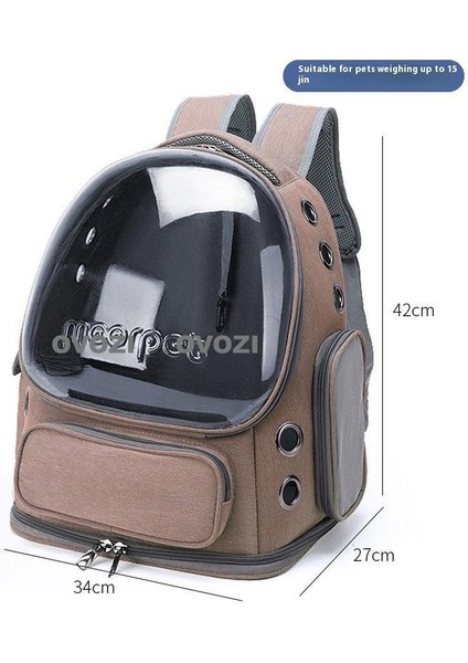 Pet Kediler ve Küçük Köpekler Için Dış Mekan Nefes Alabilir Omuz Çantası (Yurt Dışından)