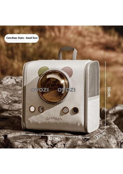 Pet Nefes Alabilen Omuz Çantası Hareket Halindeki Kediler ve Küçük Köpekler Için (Yurt Dışından)