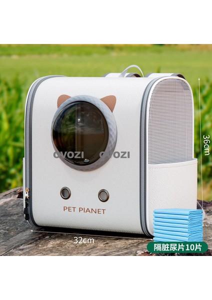 Pet Outing Kediler ve Küçük Köpekler Için Nefes Alabilen Omuz Çantası (Yurt Dışından)