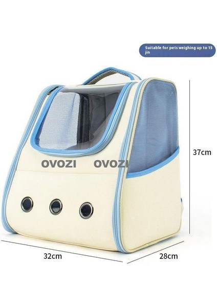 Pet Kediler ve Küçük Köpekler Için Dış Mekan Nefes Alabilir Omuz Çantası (Yurt Dışından)