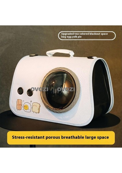 Pet Outing Nefes Alabilir Omuz Çantası Crossbody Tote Çanta Kediler ve Küçük Köpekler Için (Yurt Dışından)