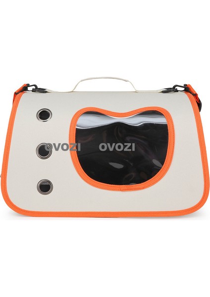 Pet Outing Nefes Alabilir Omuz Çantası Crossbody Tote Çanta Kediler ve Küçük Köpekler Için (Yurt Dışından)