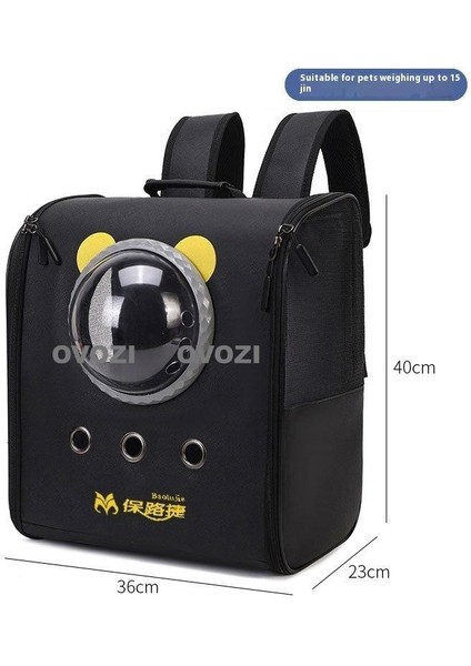 Pet Kediler ve Küçük Köpekler Için Dış Mekan Nefes Alabilir Omuz Çantası (Yurt Dışından)