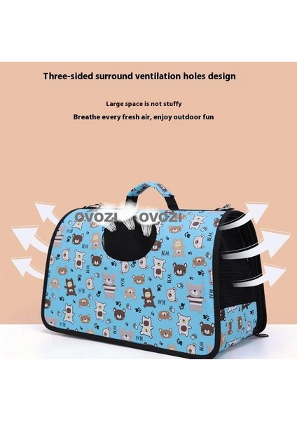43CM Pet Outing Nefes Alabilir Omuz Çantası Crossbody Tote Çanta Kediler ve Küçük Köpekler Için (Yurt Dışından) fiyatları