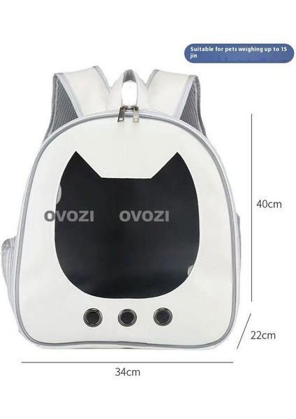 Pet Kediler ve Küçük Köpekler Için Dış Mekan Nefes Alabilir Omuz Çantası (Yurt Dışından)