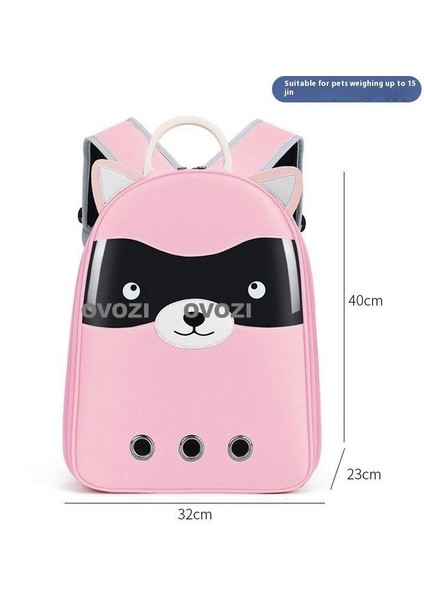 Pet Kediler ve Küçük Köpekler Için Dış Mekan Nefes Alabilir Omuz Çantası (Yurt Dışından)