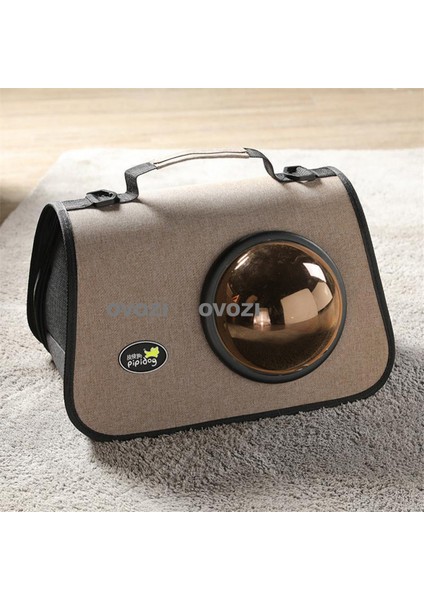 Pet Outing Nefes Alabilir Omuz Çantası Crossbody Tote Çanta Kediler ve Küçük Köpekler Için (Yurt Dışından)