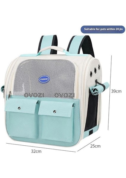 Pet Kediler ve Küçük Köpekler Için Dış Mekan Nefes Alabilir Omuz Çantası (Yurt Dışından)