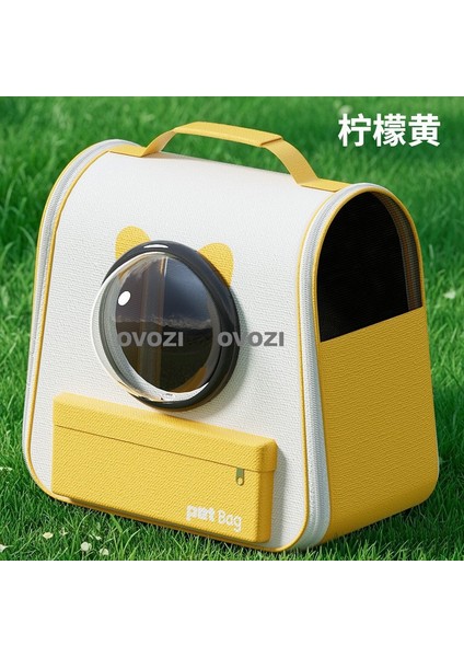 Pet Outing Kediler ve Küçük Köpekler Için Nefes Alabilen Omuz Çantası (Yurt Dışından)