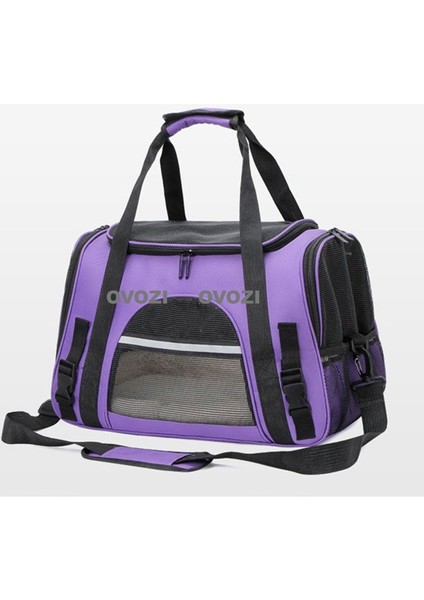 Pet Outing Nefes Alabilir Omuz Çantası Crossbody Tote Çanta Kediler ve Küçük Köpekler Için (Yurt Dışından)