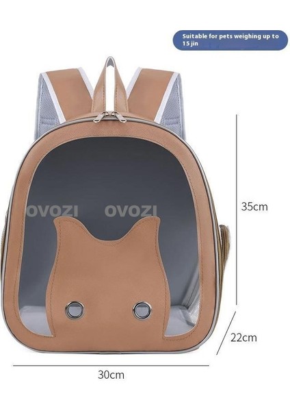Pet Kediler ve Küçük Köpekler Için Dış Mekan Nefes Alabilir Omuz Çantası (Yurt Dışından)