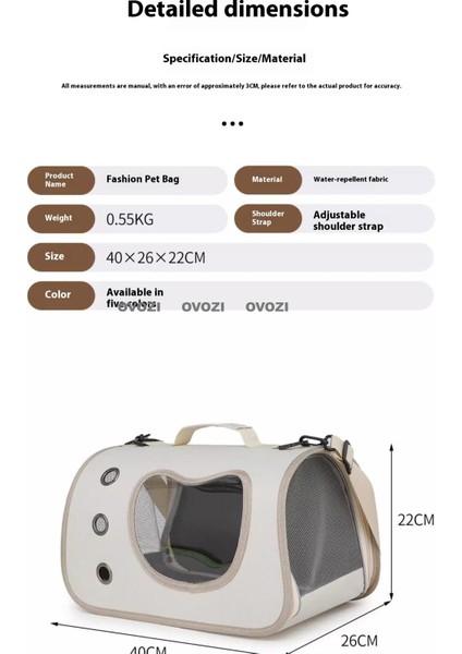 Pet Outing Nefes Alabilir Omuz Çantası Crossbody Tote Çanta Kediler ve Küçük Köpekler Için (Yurt Dışından) indirimleri