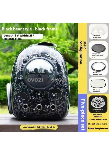 Pet Kediler ve Küçük Köpekler Için Dış Mekan Nefes Alabilir Omuz Çantası (Yurt Dışından)