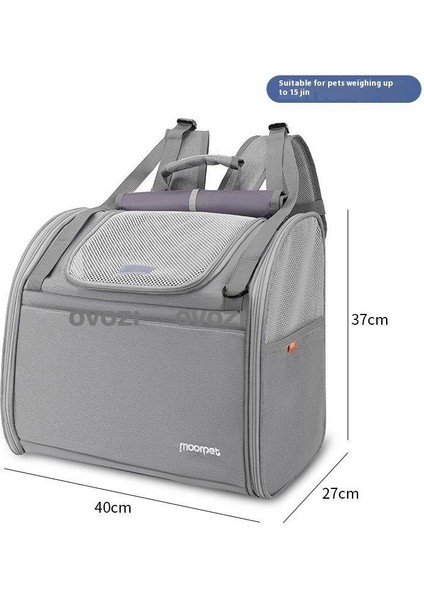 Pet Kediler ve Küçük Köpekler Için Dış Mekan Nefes Alabilir Omuz Çantası (Yurt Dışından)