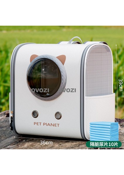 Pet Outing Kediler ve Küçük Köpekler Için Nefes Alabilen Omuz Çantası (Yurt Dışından)